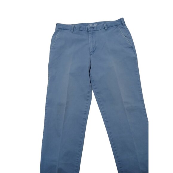 IZOD Men's Blue Pants - Versatile and Comfortable Size 34x32 Trousers for All Oc - Picture 6 of 7
